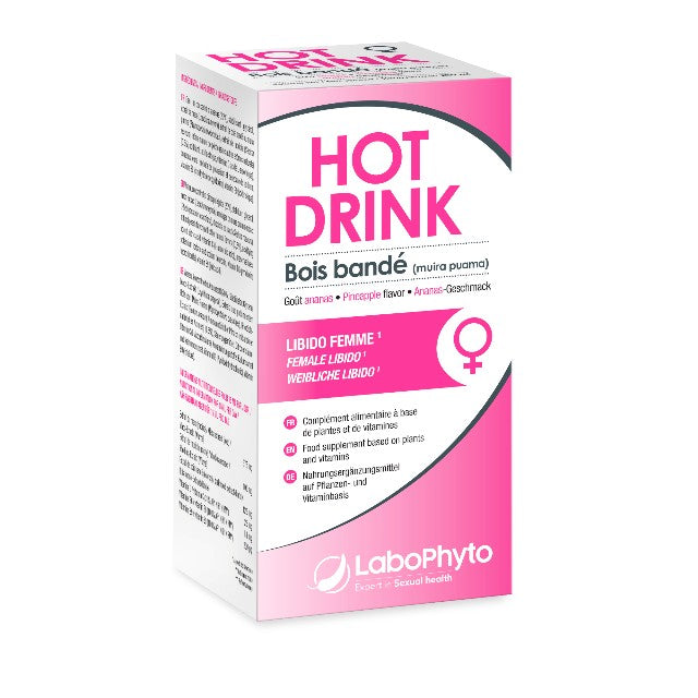 Afrodisiac HOT DRINK Bois Bande Women, Labophyto, pentru creșterea libidoului femeilor, 250 ml