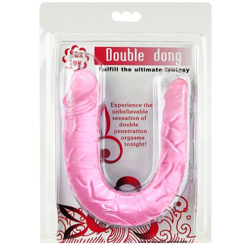 BAILE – DOUBLE DONG DOUBLE PINK DILDO – Default Title