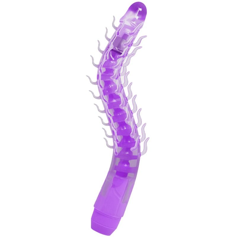 BAILE – FLEXI VIBE SENSUAL SPINE BENDABLE VIBRATING DILDO LILAC 23.5 CM – Default Title