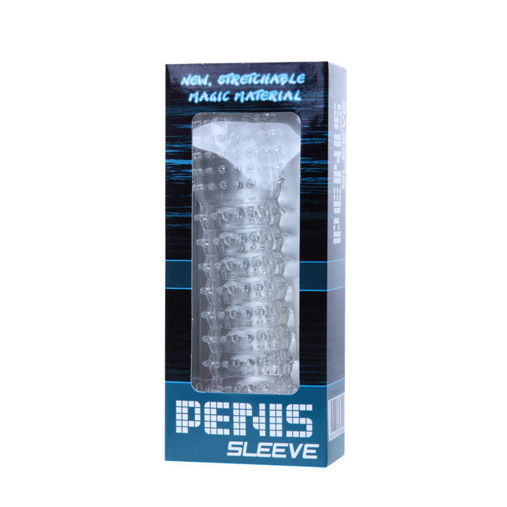 BAILE – PENIS SHEATH WITH PINK STIMULATING POINTS 14 CM – Default Title