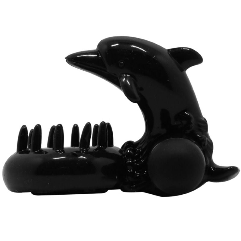 BAILE – SWEET RING RING WITH CLITORIS STIMULATOR DELFIN – Default Title