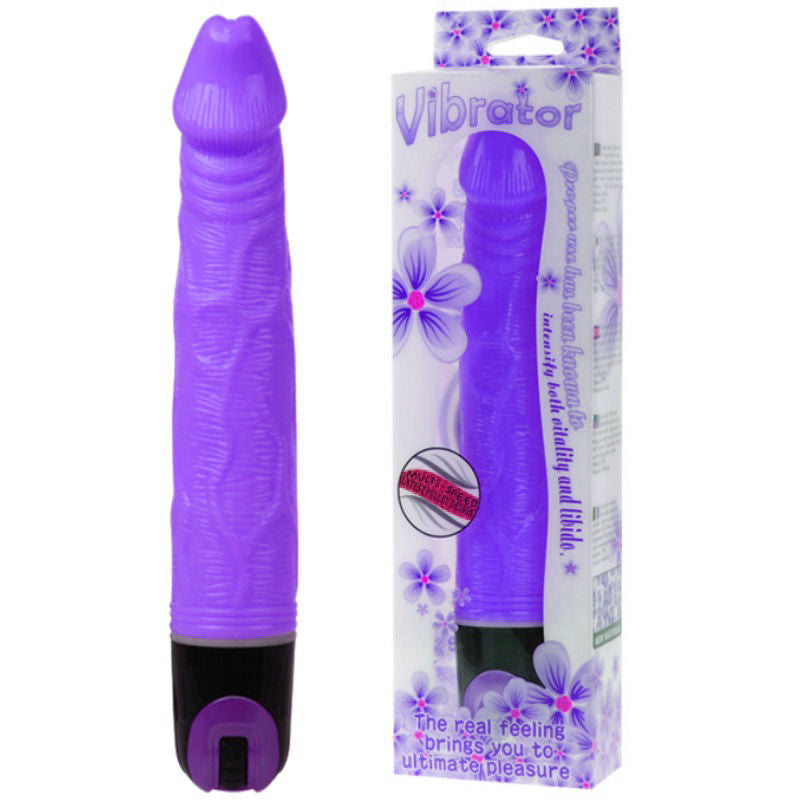 BAILE – VIBRATOR MULTISPEED 21.5 CM PURPLE – Default Title