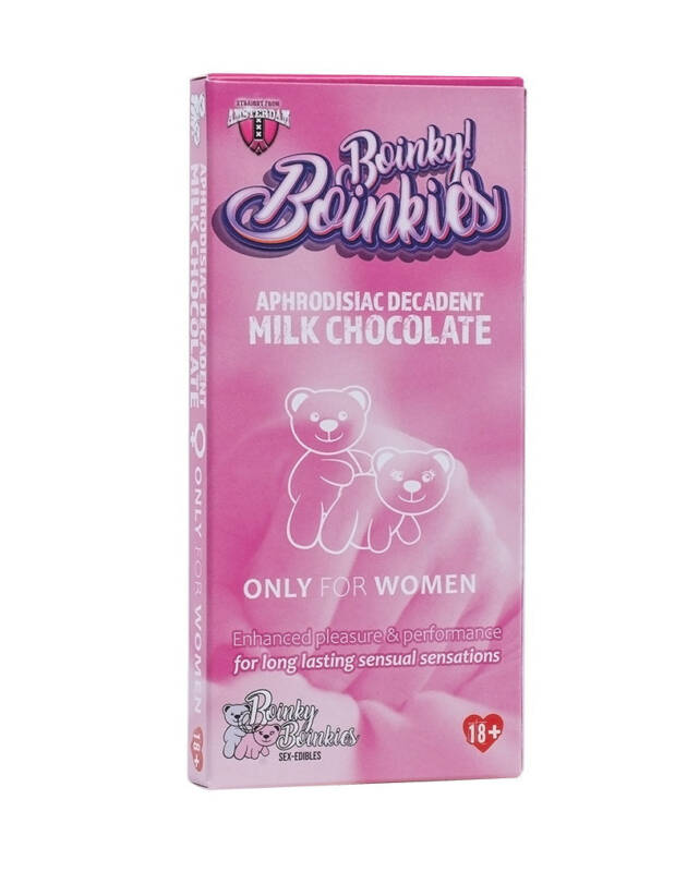 Boinky – Ciocolată premium afrodisiaca, cu lapte, pentru femei, 1 buc – Default Title