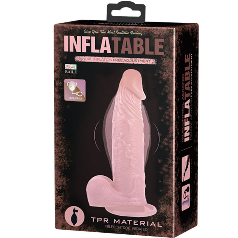 DANCE – REALISTIC INFLATABLE DILDO WITH SUCTION CUP 15 CM – Default Title