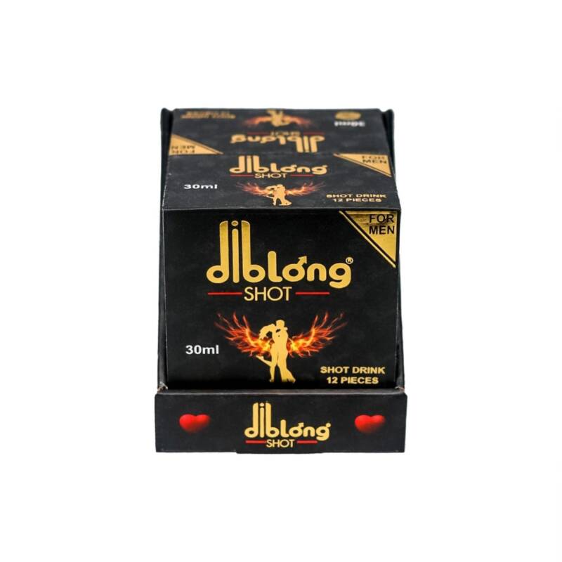 Diblong Energy Shot – supliment alimentar pentru bărbați, cu îndulcitori, sub formă de băutură energizantă care ajută la menținerea sănătății sexuale și a funcției erectile, 12 buc x 30 ml – Default Title