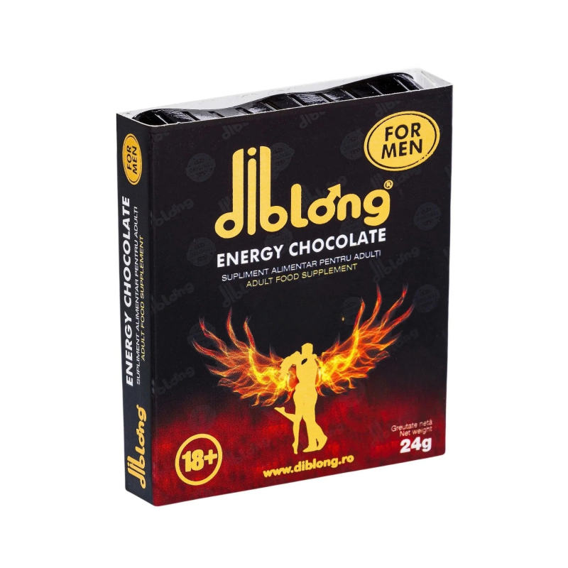 Diblong Energy Chocolate -supliment alimentar pentru bărbați , cu p