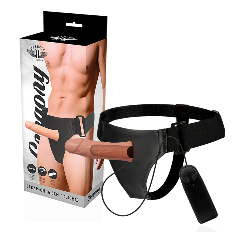 Ham Strap-On HARNESS ATTRACTION – DERICK ARTICULABLE, universal, cu