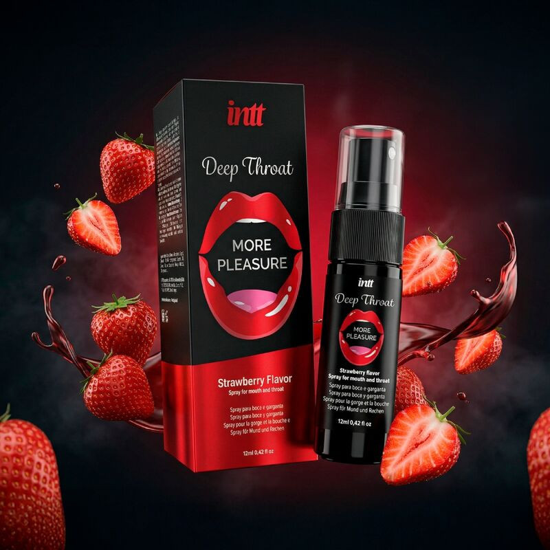 INTT – SPRAY ORAL PENTRU GÂT DEEP THROAT, MAI MULTĂ PLĂCERE, AROMĂ DE