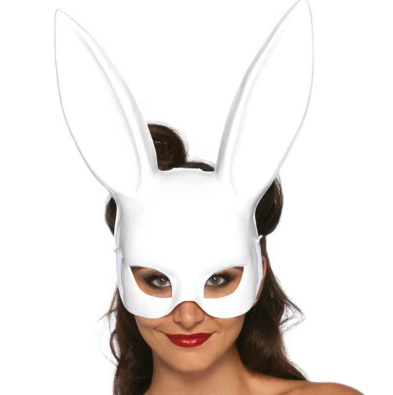 LEG AVENUE – MASQUERADE RABBIT MASK WHITE – Default Title