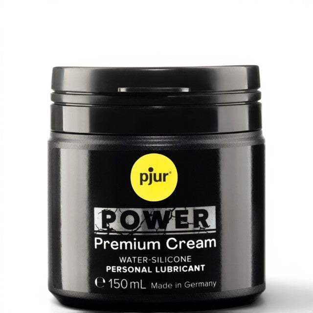 Lubrifiant anal cremă PJUR Power Premium Cream, formulă hibridă, pentru sex anal și acte sexuale dure, 150 ml