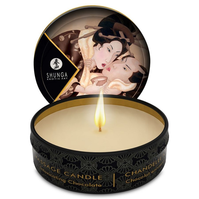 Lumânare de masaj cu ciocolată, 30 ml