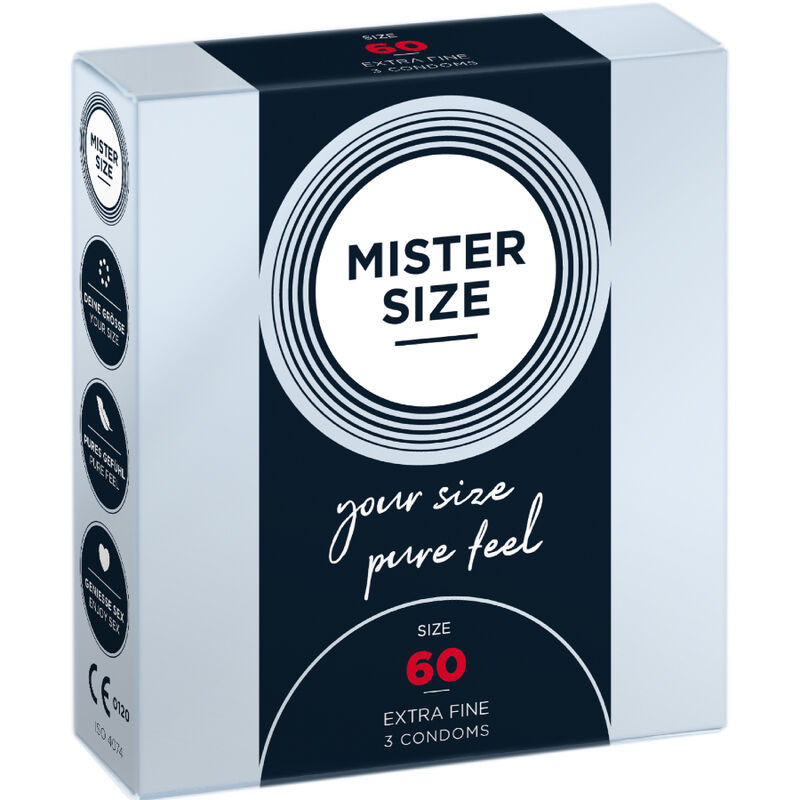 MISTER SIZE – PREZERVATIVE MĂRIME XL 60 MM (3 BUCĂȚI)