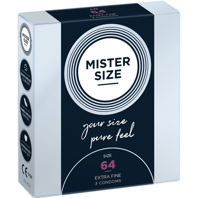 MISTER SIZE – PREZERVATIVE MĂRIME XL 64 MM (3 BUCĂȚI)