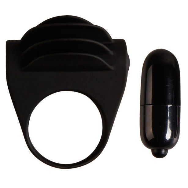 PRETTY LOVE – CHESTER BLACK VIBRATOR RING – Default Title