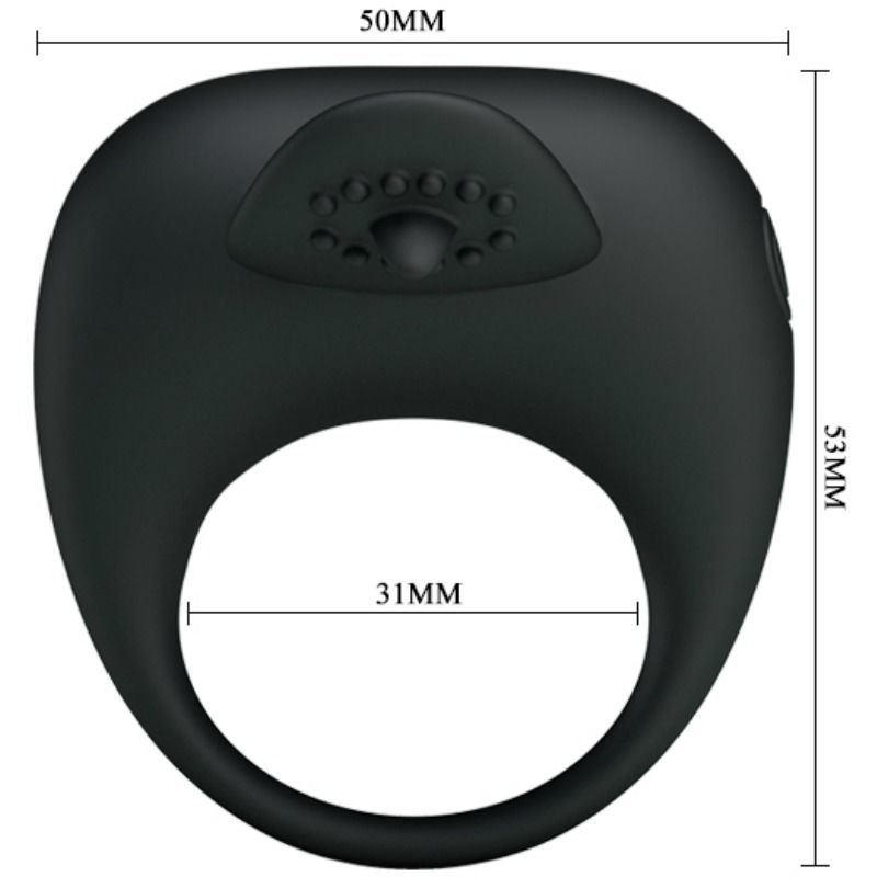 PRETTY LOVE – VIBRATING RING WITH TONGUE – Default Title