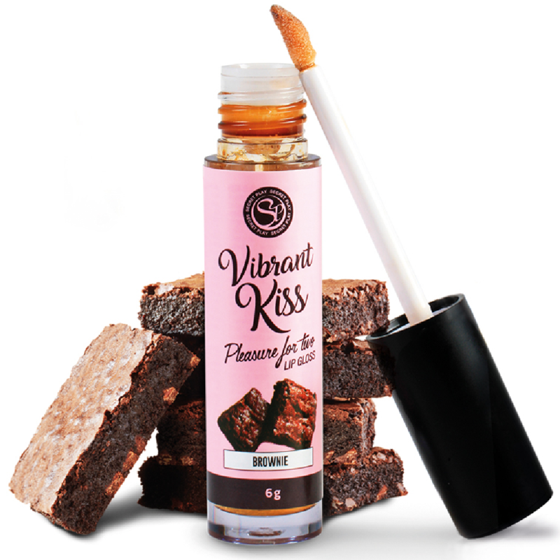 SECRETPLAY – LIP GLOSS VIBRANT KISS BROWNIE – Default Title