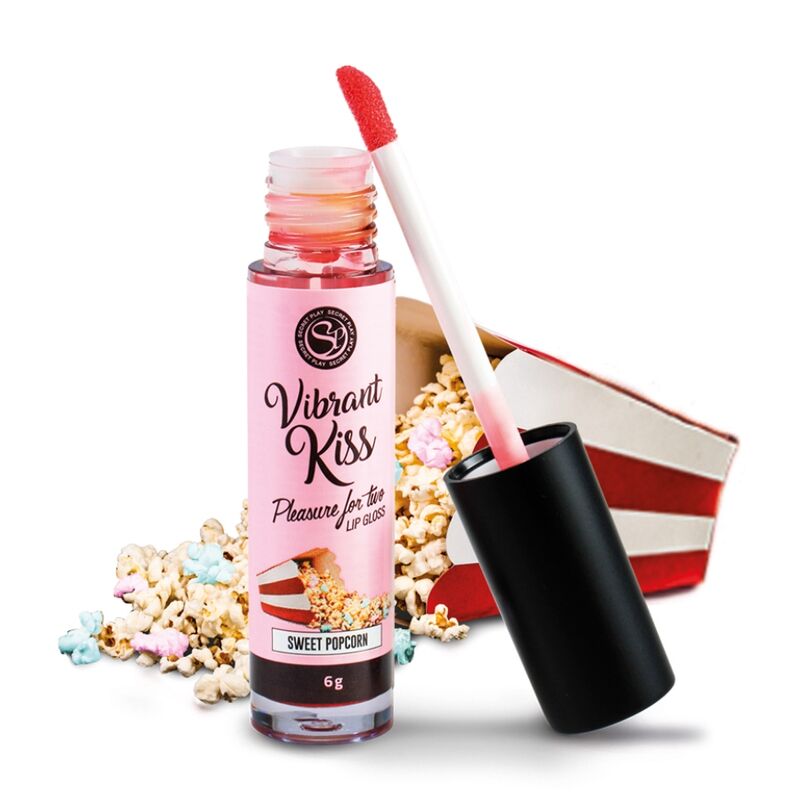 SECRETPLAY – LIP GLOSS VIBRANT KISS SWEET POPCORN – Default Title