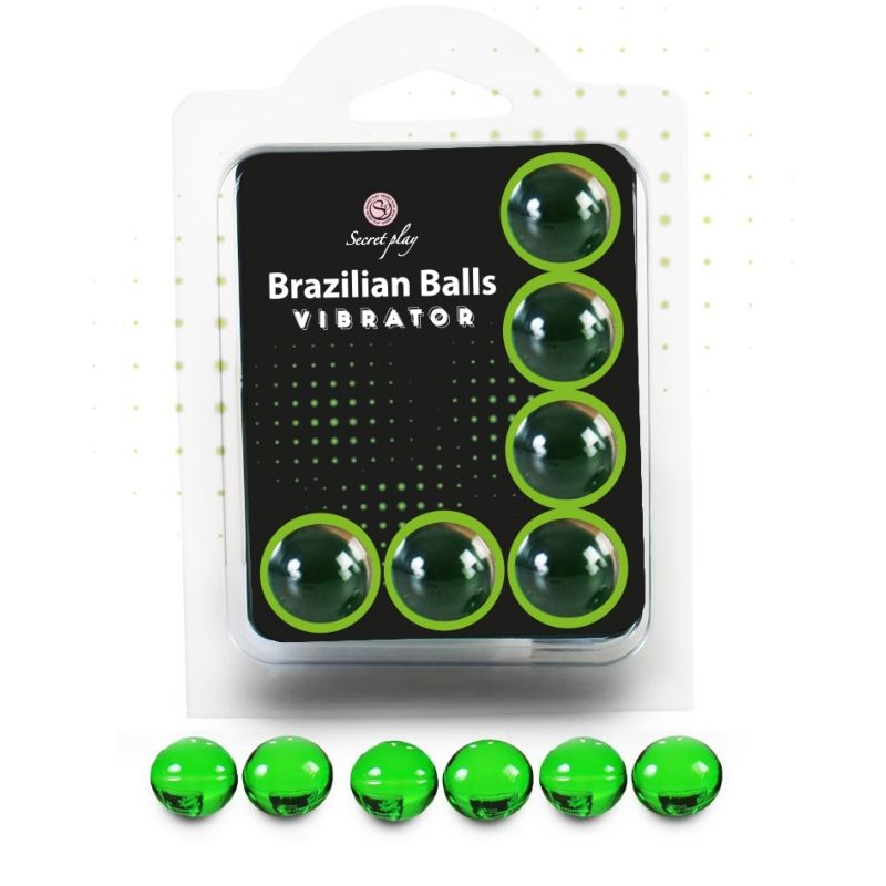 SECRETPLAY – SET 6 BRAZILIAN BALLS VIBRATOR – Default Title