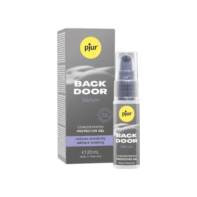 Ser anal PJUR Back Door, pentru sex anal și relaxare anală, cu pantenol, 20 ml