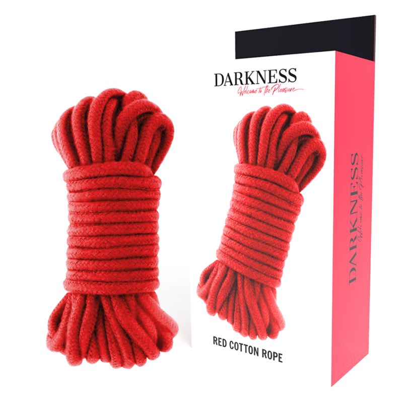 Soft bondag – Japanese Rope 5 M Roșu