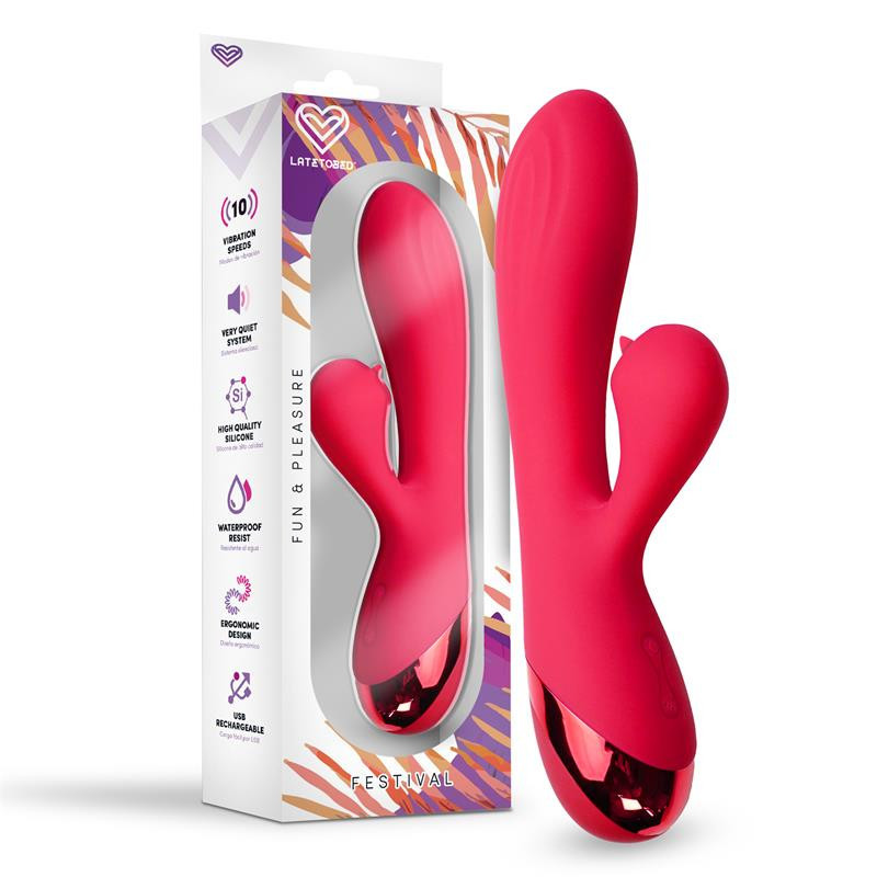 Stimulator Turna USB Roșu
