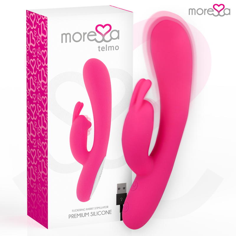 Vibrator premium din silicon Telmo, reîncarcabil – Moressa