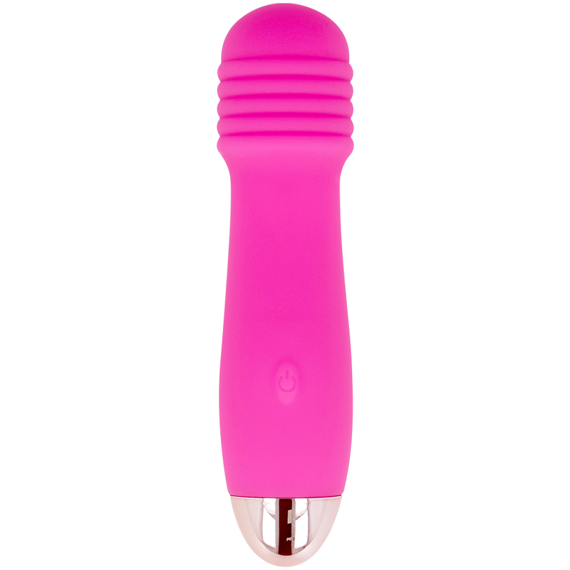 Vibrator DOLCE VITA, reîncărcabil, roz, cu 7 moduri de vibrație.