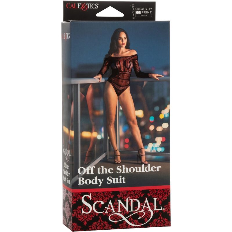CALEXOTICS – SCANDAL SHOULDER BODY SUIT ONE SIZE – Default Title