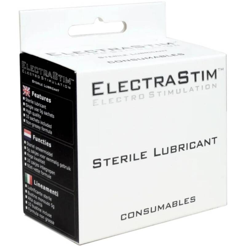 ELECTRASTIM – STERILE LUBRICANT 10 UNITS – Default Title