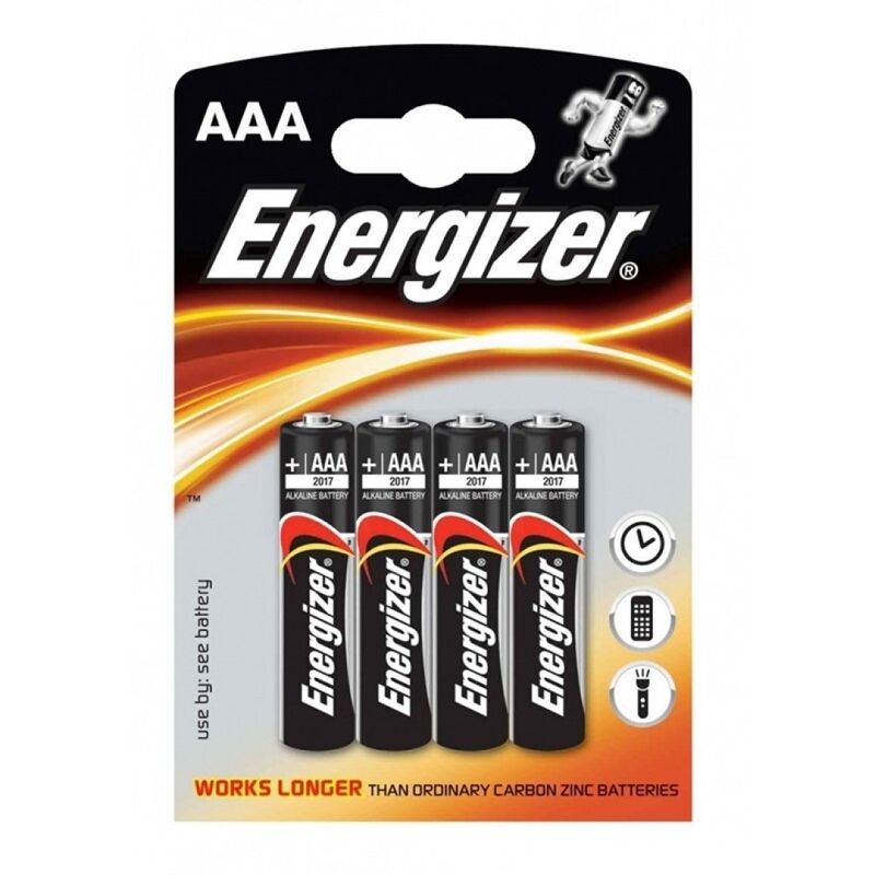 ENERGIZER – ALKALINE POWER BATTERY AAA LR03 *4 – Default Title