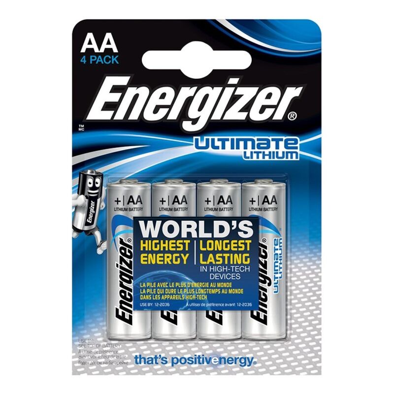 ENERGIZER – ULTIMATE LITHIUM AA L91 LR6 1,5V *4 – Default Title
