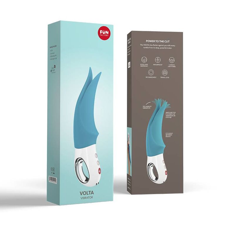 FUN FACTORY – VOLTA G5 CLITORAL VIBRATOR PETROL – Default Title