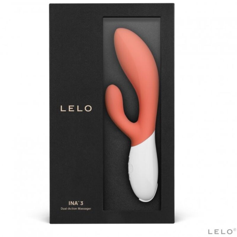 LELO – INA 3 LUXURY CORAL RABBIT VIBRATOR – Default Title