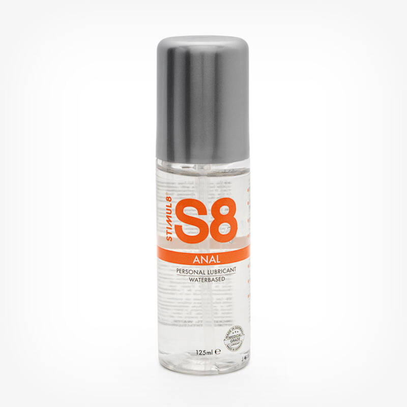Lubrifiant anal S8 Anal Lube, pe baza de apa, 125 ml