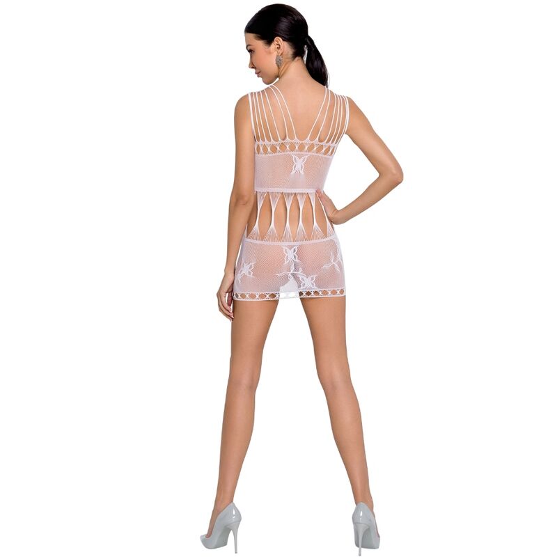 PASSION – WOMAN BS090 WHITE BODYSTOCKING ONE SIZE – Default Title