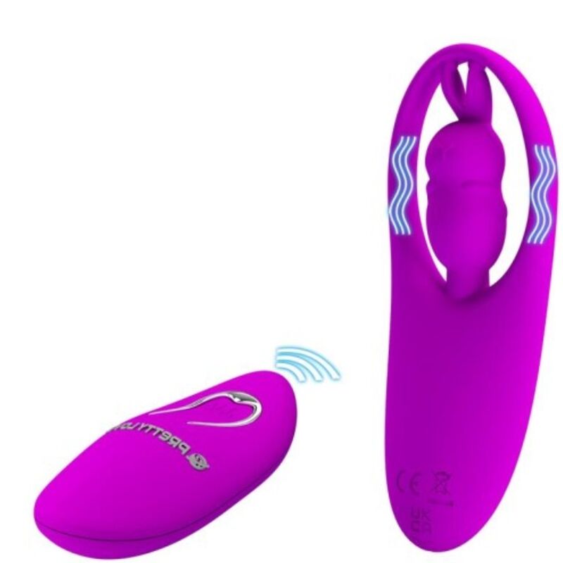 PRETTY LOVE – WILD RABBIT STIMULATOR FOR PANTIES WITH REMOTE CONTROL LILAC – Default Title