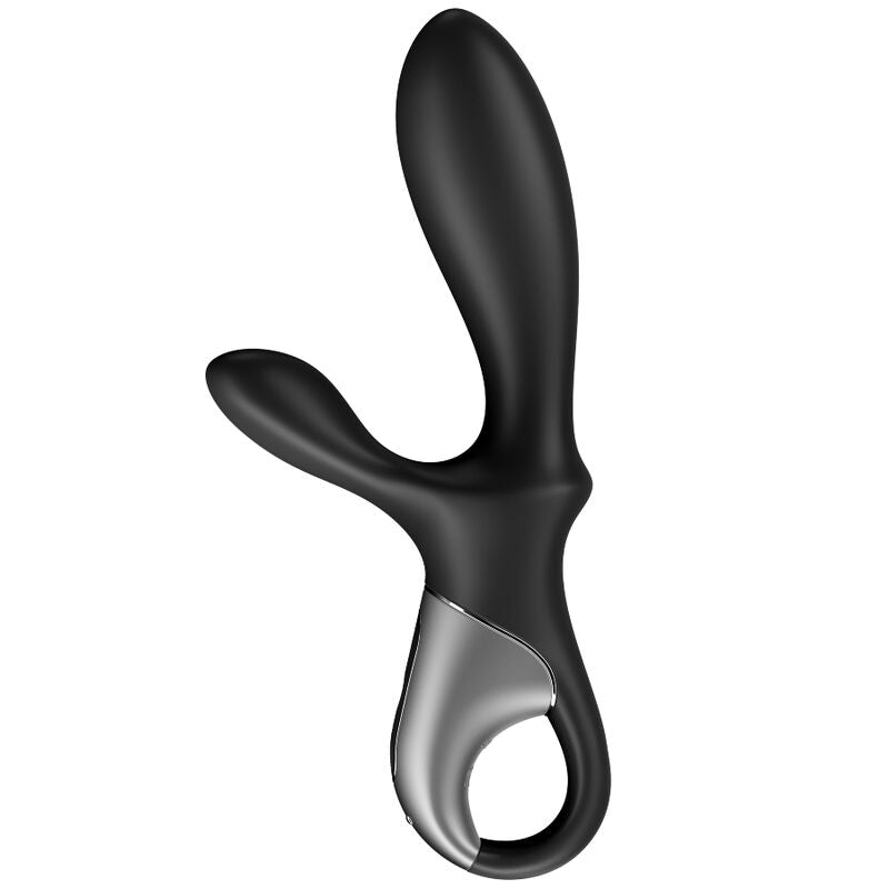 SATISFYER – HEAT CLIMAX+ ANAL VIBRATOR APP BLACK – Default Title