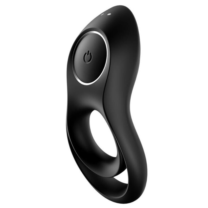 SATISFYER – LEGENDARY DUO RING VIBRATOR BLACK – Default Title