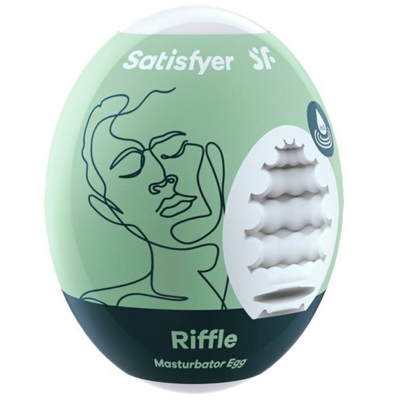 SATISFYER – RIFFLE MASTURBATOR EGG – Default Title
