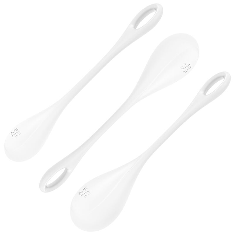 SATISFYER – YONI POWER 1 TRAINING SET WHITE – Default Title