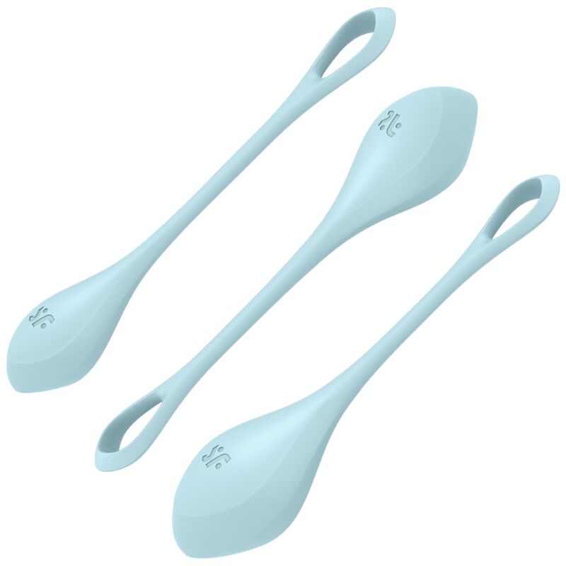 SATISFYER – YONI POWER 2 TRAINING SET BLUE – Default Title