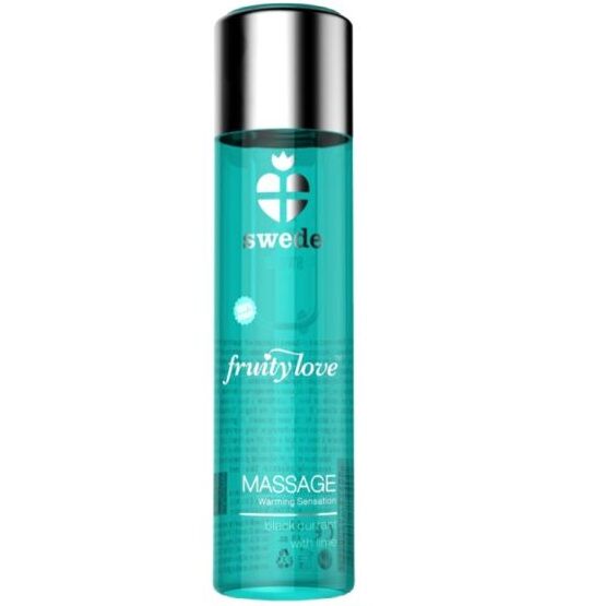 SWEDE – FRUITY LOVE WARMING EFFECT MASSAGE OIL BLACK CURRANT AND LIME 60 ML – Default Title