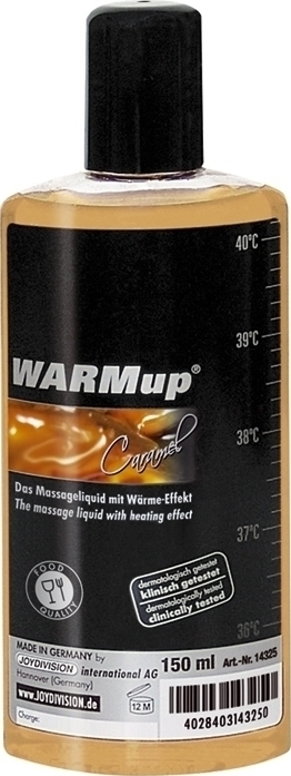 Ulei de masaj Warmup – caramel 150ml