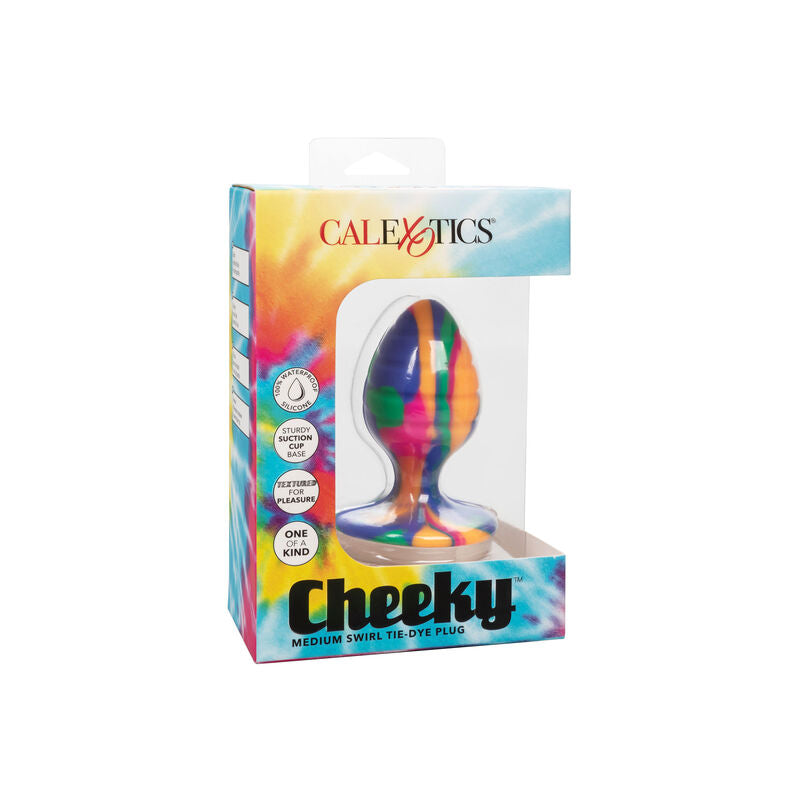 CALEXOTICS – CHEEKY MEDIUM SWIRL ANAL PLUG – Default Title