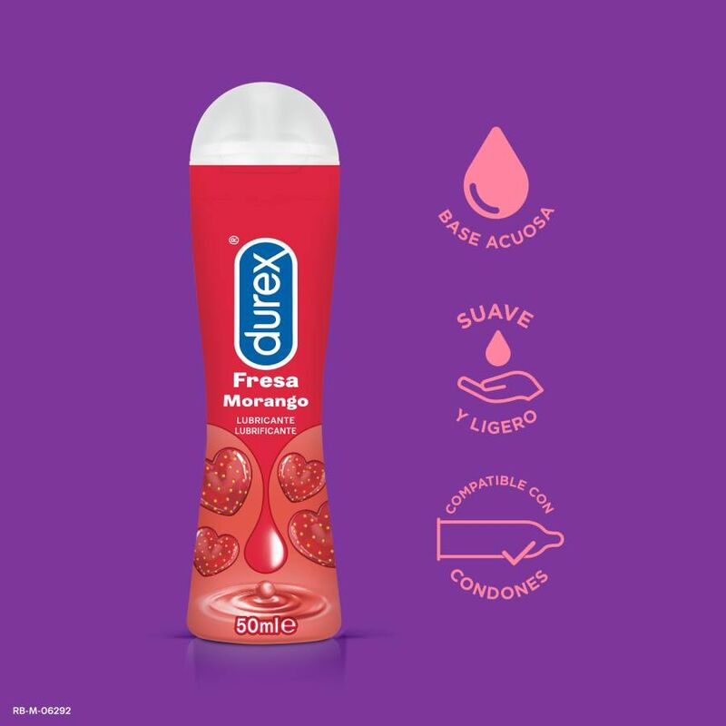 DUREX – PLAY STRAWBERRY 50 ML – Default Title