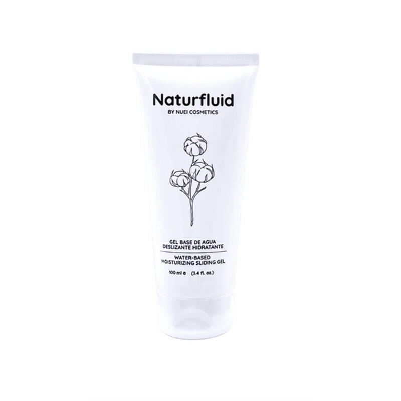 Gel lubrifiant NUEI Naturalis Moisturizing Sliding, pe bază de apă, textură naturală, efect similar lubrifierii feminine, 100 ml