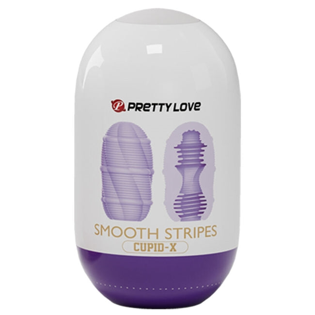 Ou PRETTY LOVE – SMOOTH STRIPES pentru masturbare, rezistent la apa