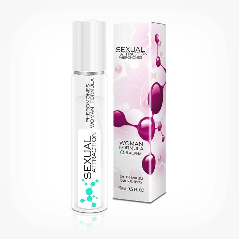 Parfum cu feromoni, Sexual Attraction Woman, pentru femei, 15 ml – Default Title