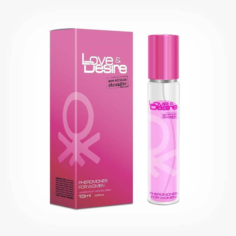 Parfum natural cu feromoni, Love & Desire, pentru femei, 15 ml – Default Title