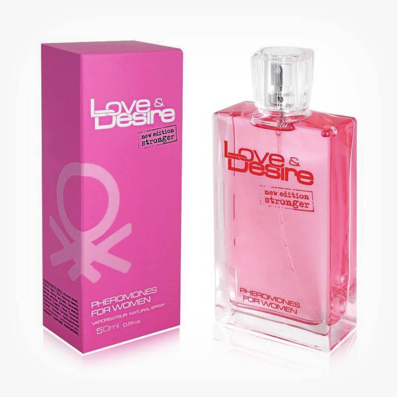 Parfum natural cu feromoni, Love & Desire, pentru femei, 50 ml – Default Title